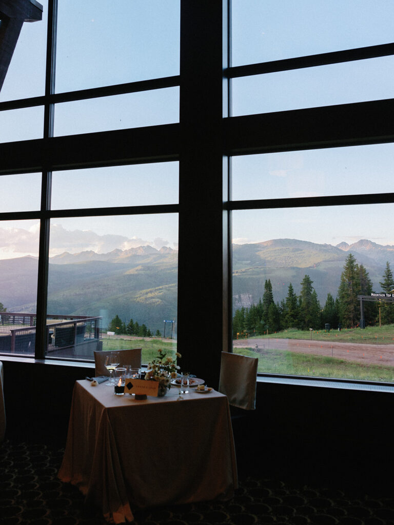 wedding at the 10th vail